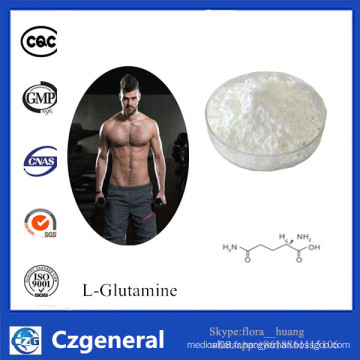 La meilleure nutrition de sports de prix complète la L-Glutamine de catégorie comestible CAS # 56-85-9